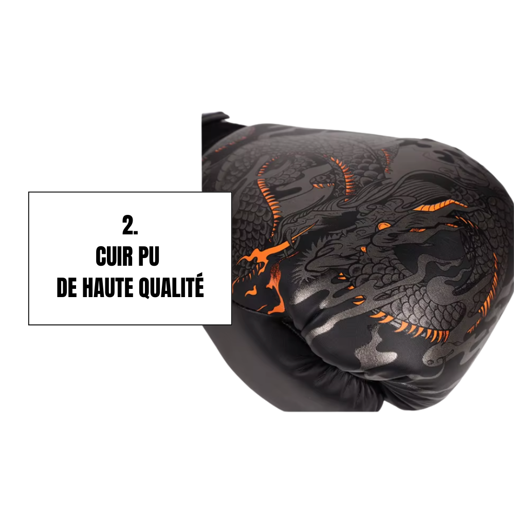Gants de Boxe FIGHTORA – Confort, protection et performance