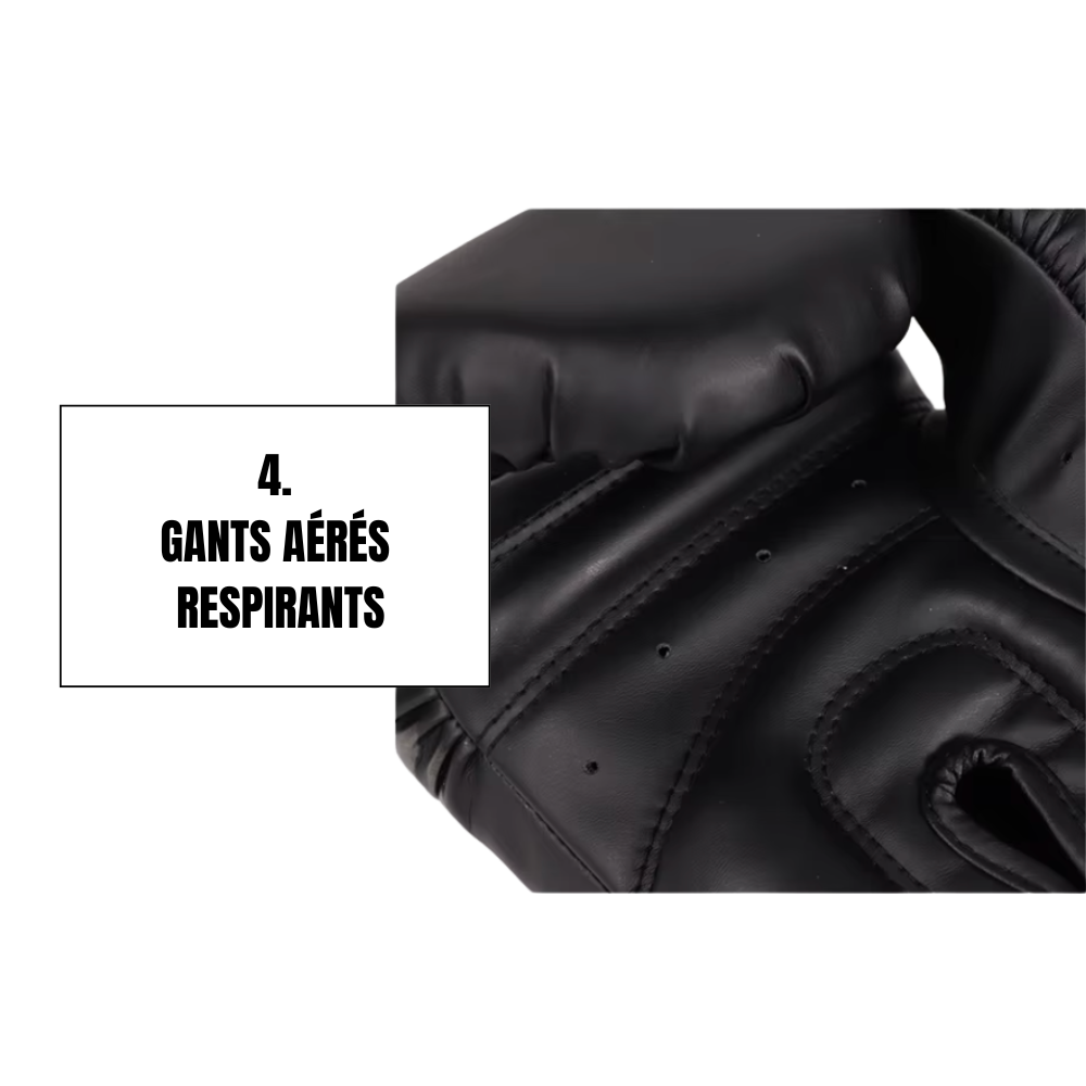 Gants de Boxe FIGHTORA – Confort, protection et performance