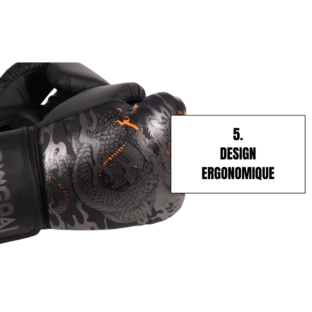 Gants de Boxe FIGHTORA – Confort, protection et performance